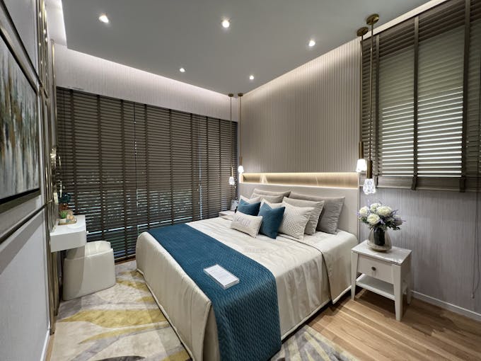 amo residence 3 bedroom premium with study master bedroom