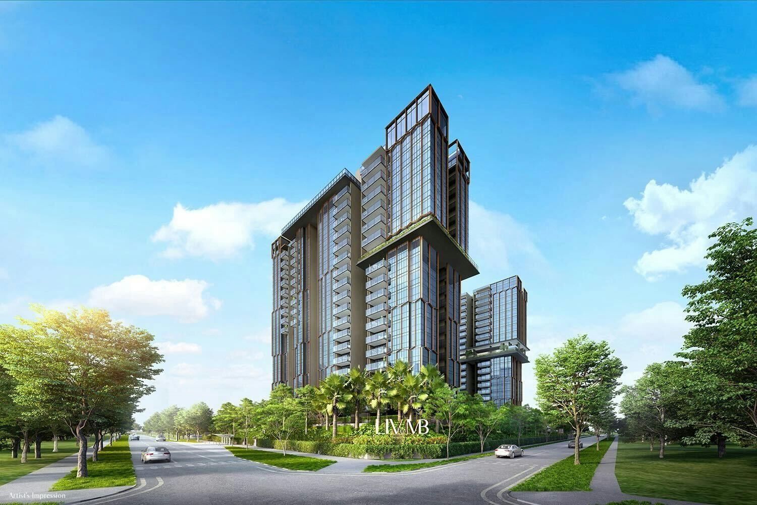 liv @ mb facade artist's impression