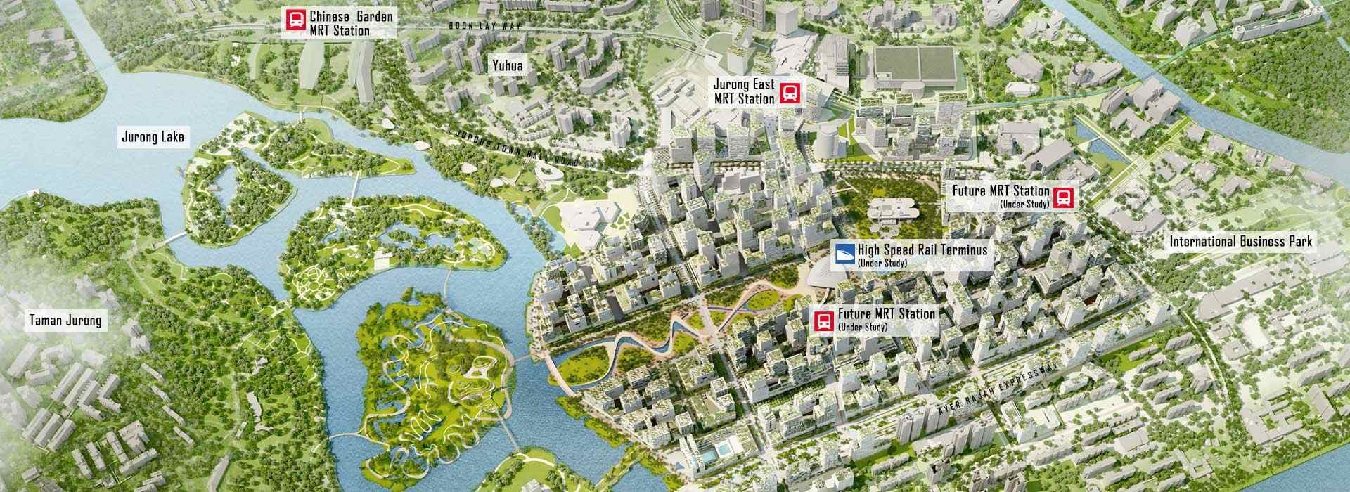 Jurong Lake District is a prime-developing area right stops away from Le Quest.