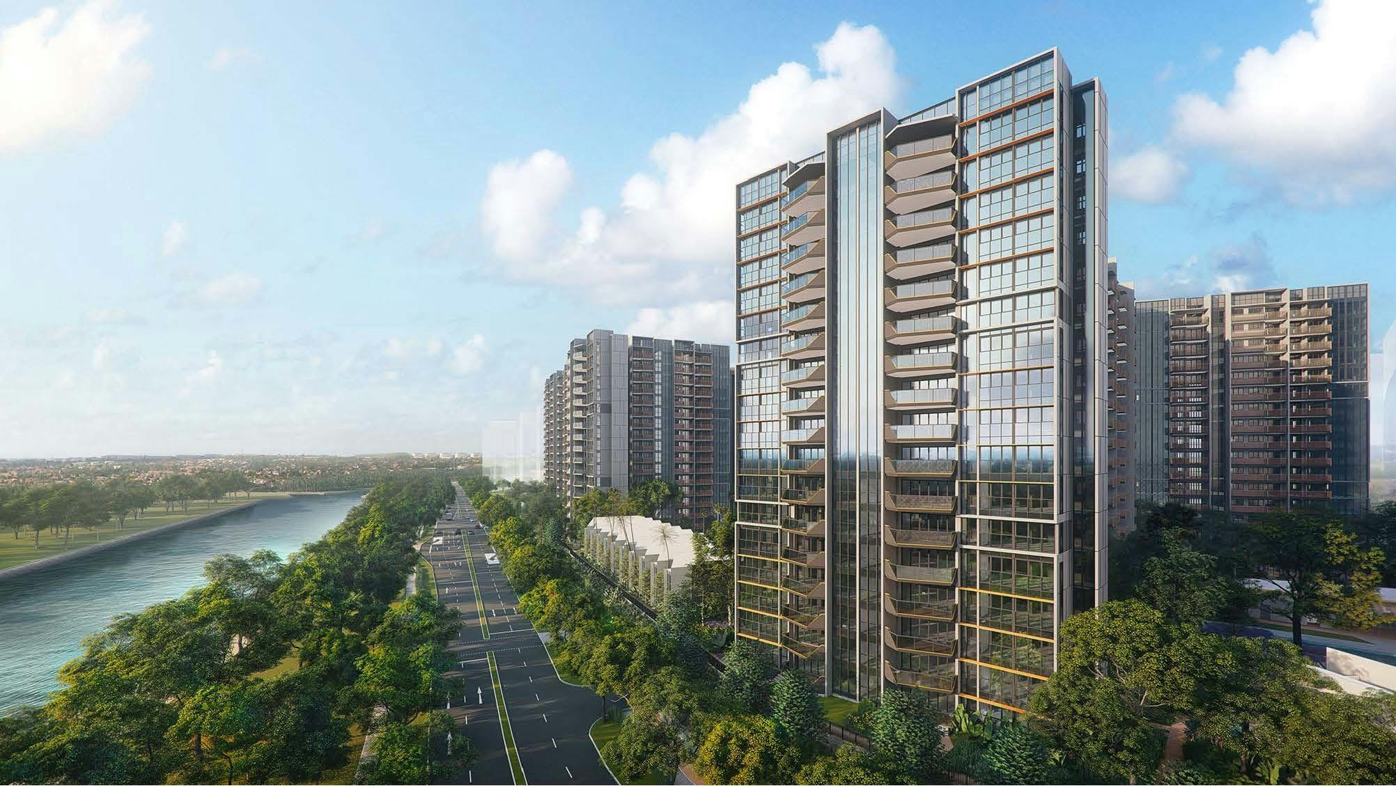 Riverfront Residences right by Serangoon River