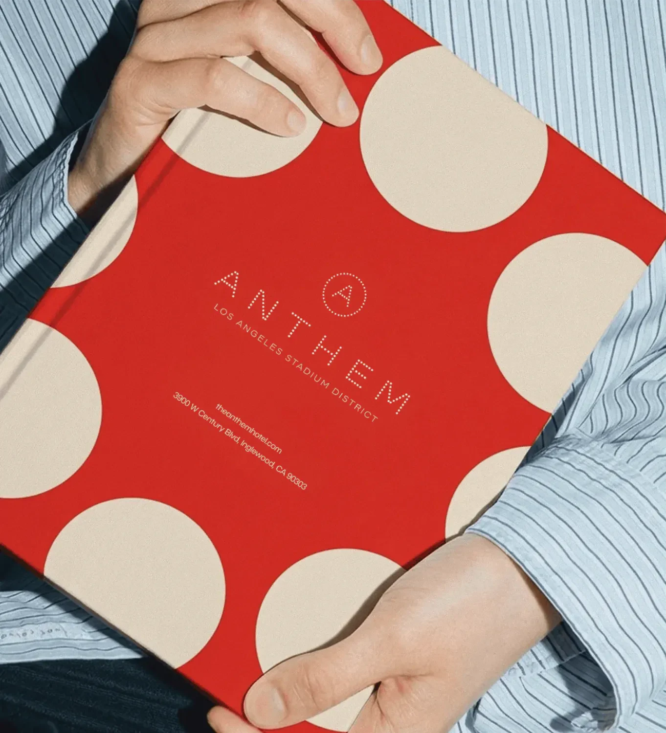Image of a book with Anthem branding.