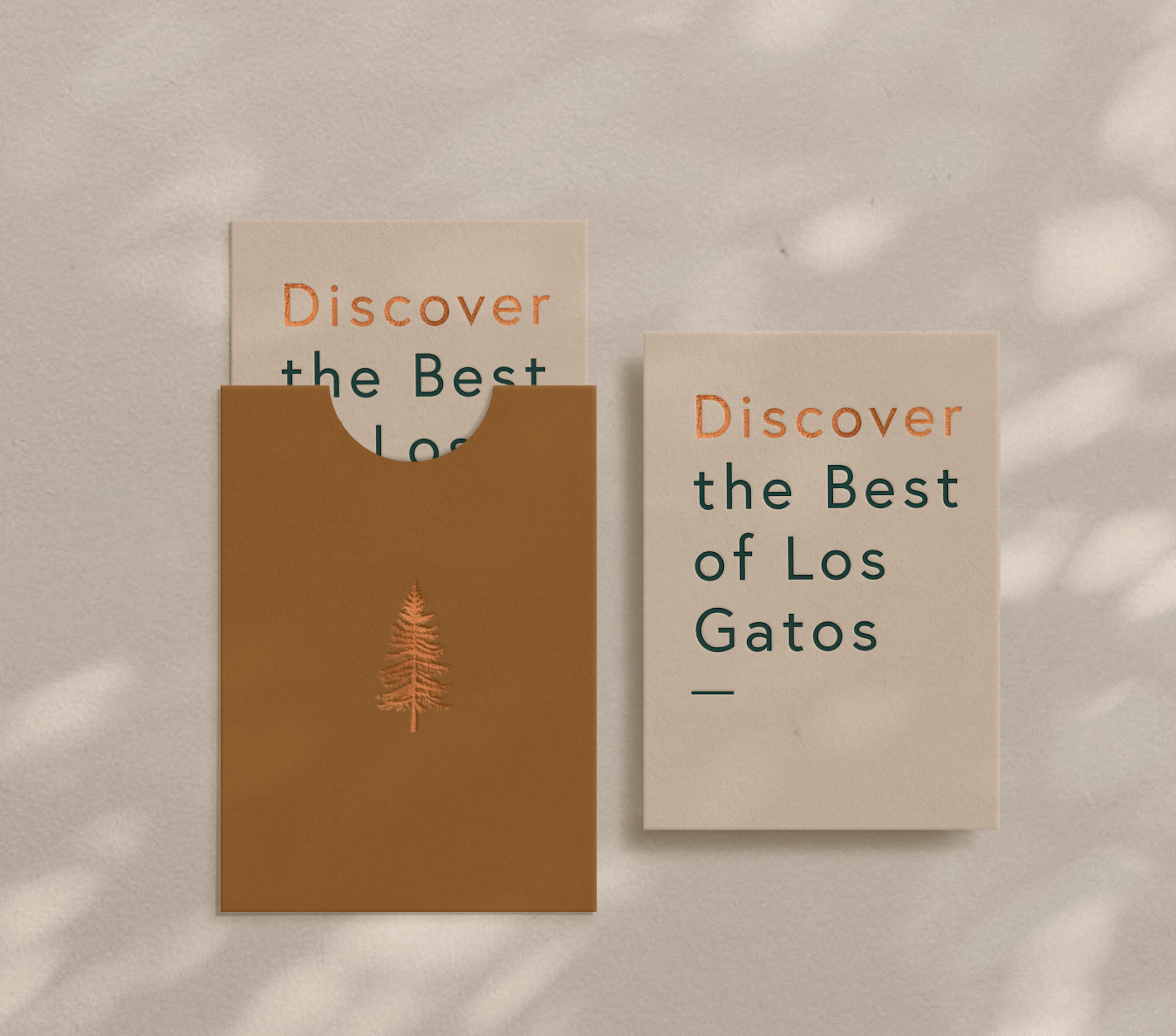 Toll House key card against a neutral beige background
