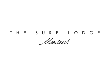 The Surf Lodge Montauk wordmark in black on white