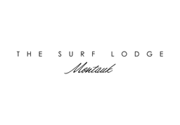 The Surf Lodge Montauk wordmark in black on white