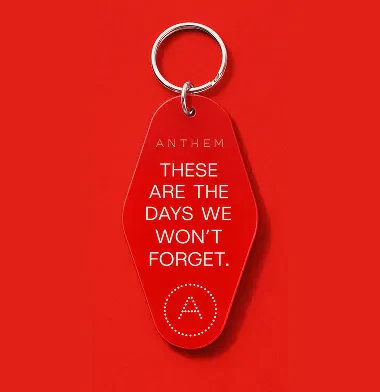 Red keychain