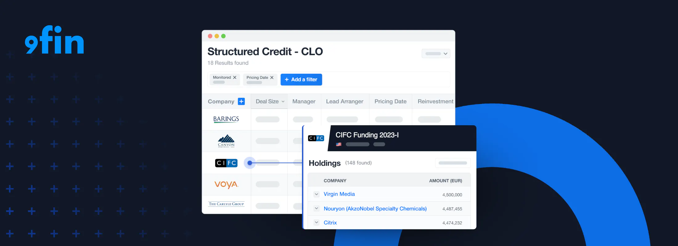 Access US CLO data quickly, easily, and all in one platform — 9fin.com