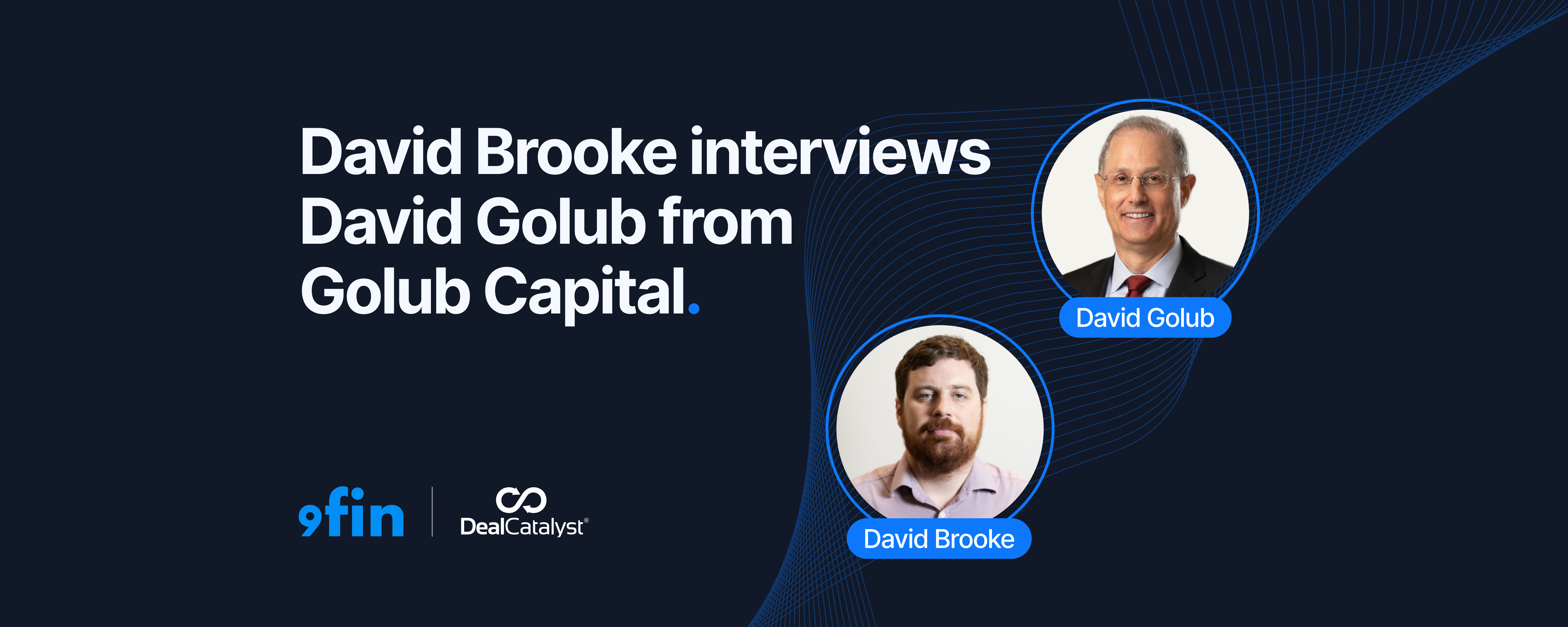 Video interview — David Golub, Golub Capital — Don’t exclude BSL from ...