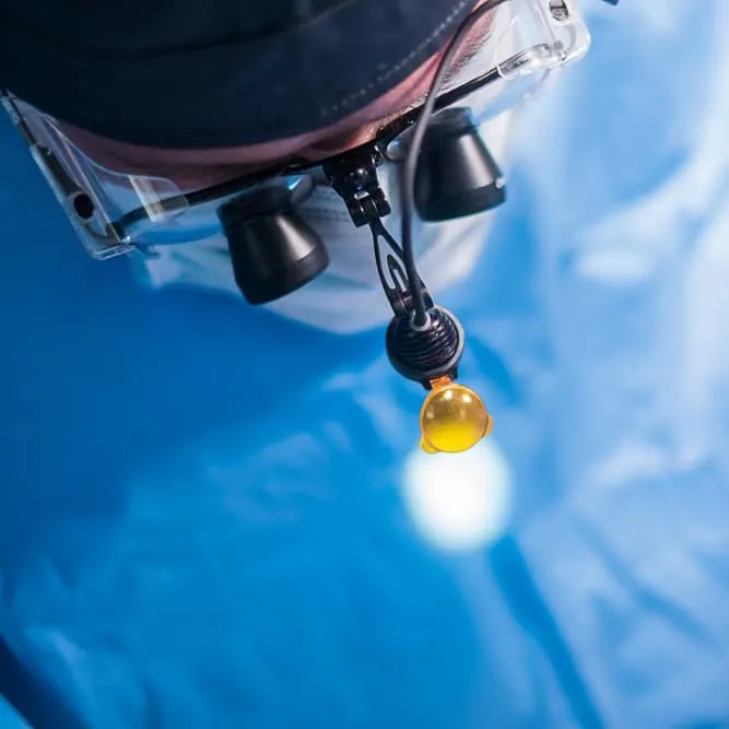 Implant placement at the practice.