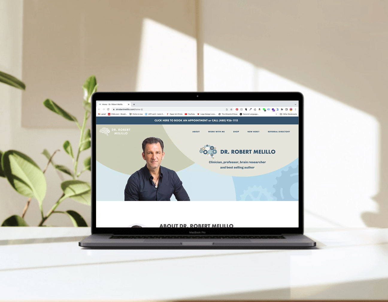 key graphics for Dr. Robert Melillo