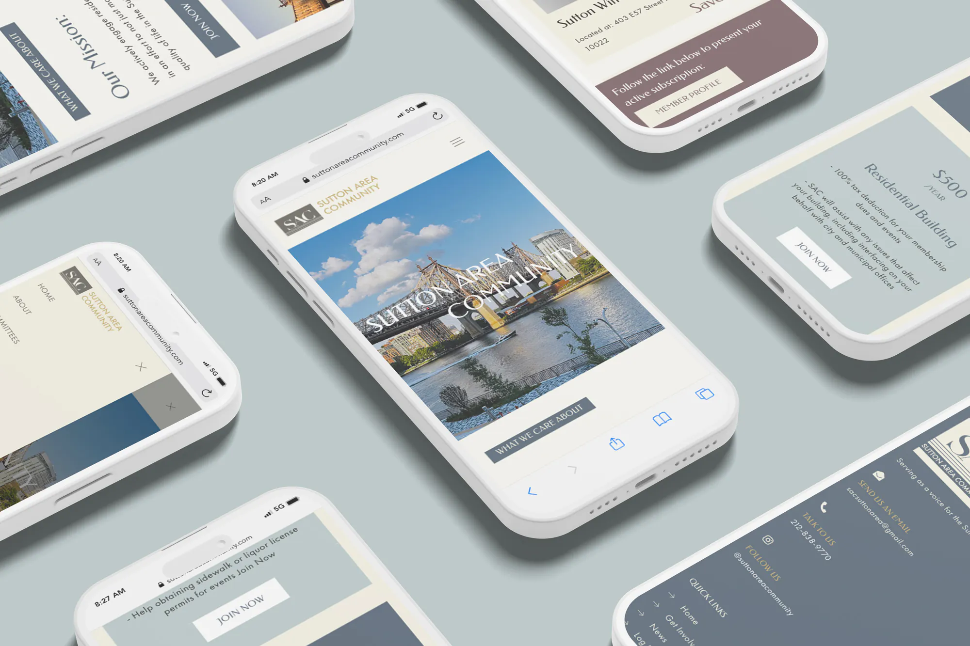 mobile use of membership e-commerce website