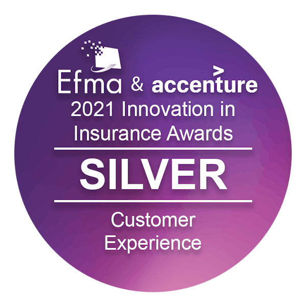 pastille médaille argent EFMA awards