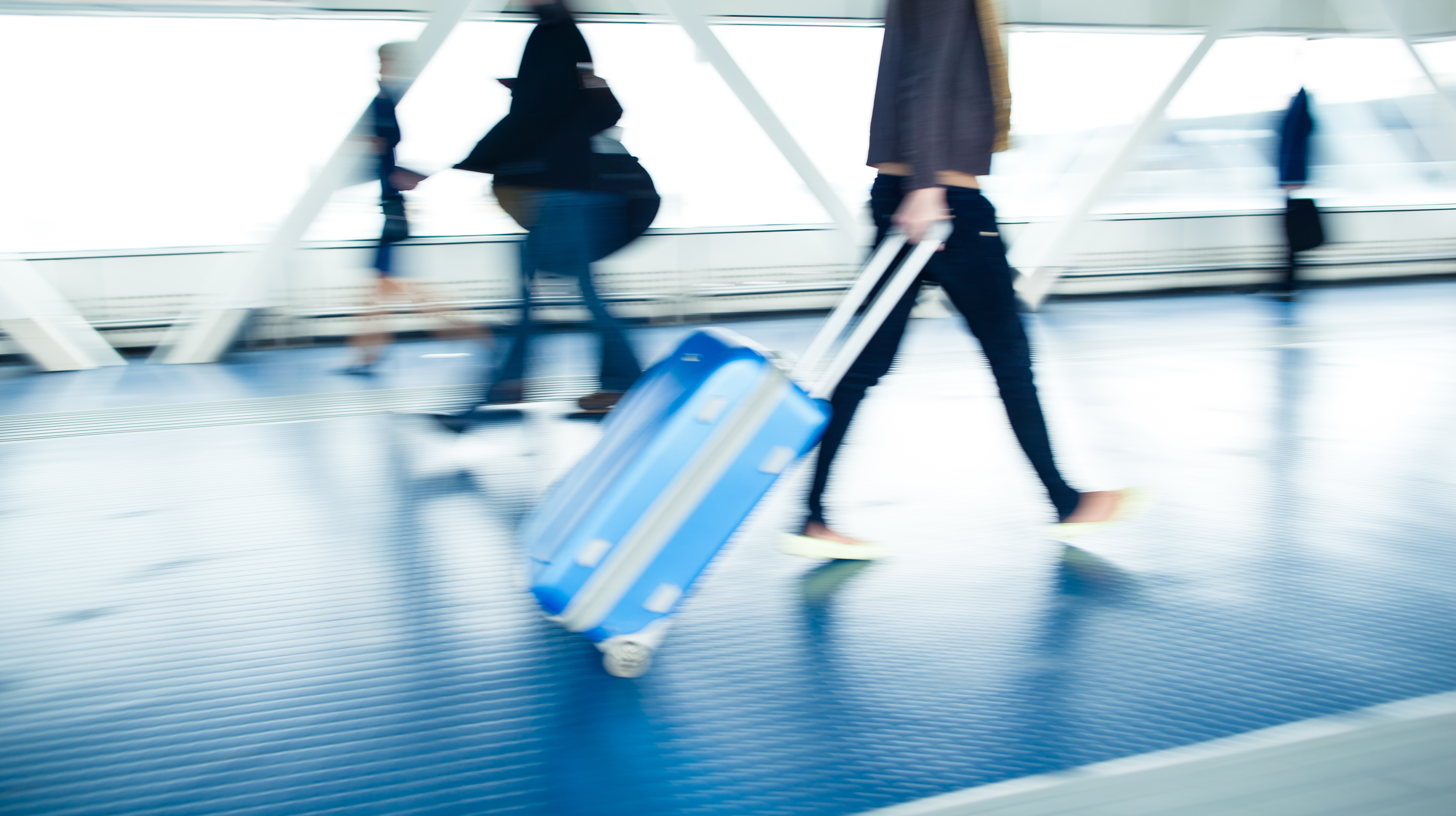 passeggeri in aeroporto