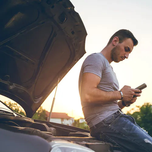 broken down man broken down man