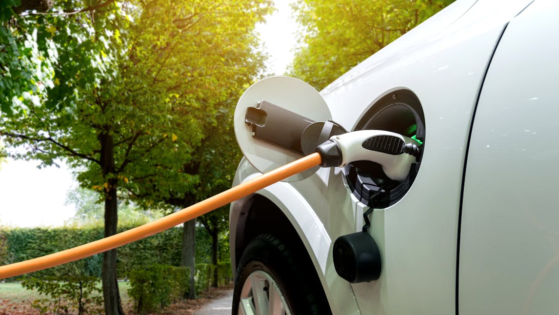 electric car charging electric car charging