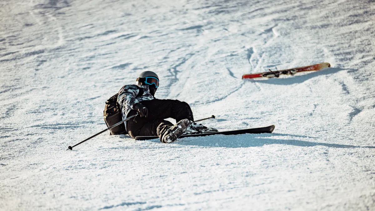 ski-ongevallen goed voor meer dan 20% van medische bijstand tijdens de winter