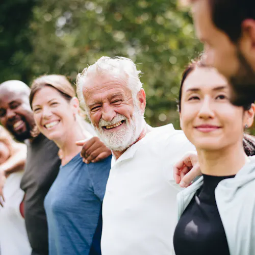 people hugging together people hugging together