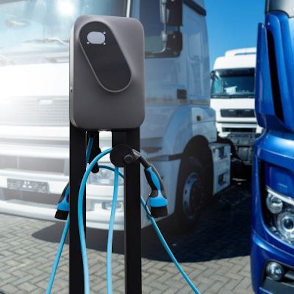 Electric charging point and HGVs