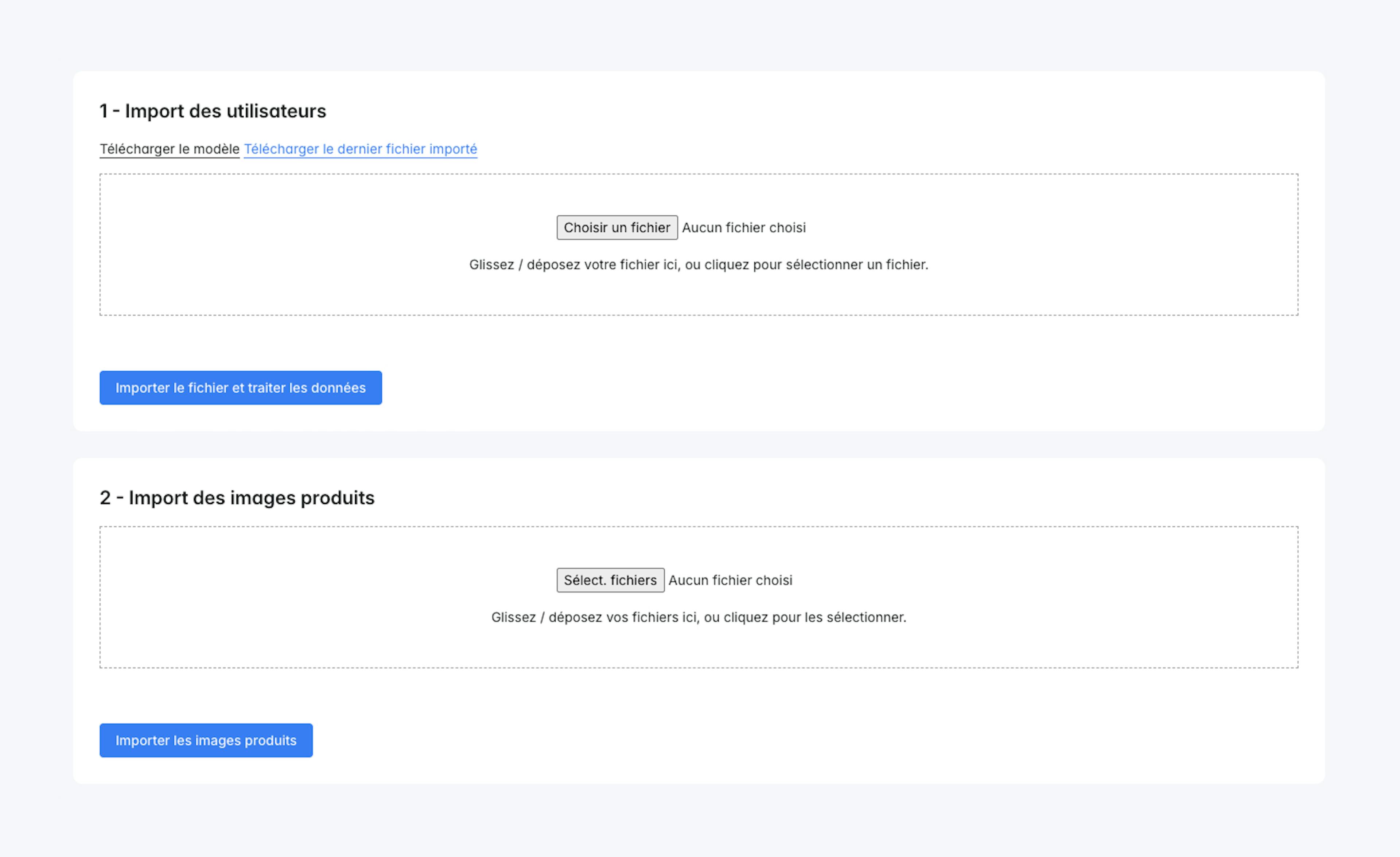 Dashboard Sylius pour JSD Création
