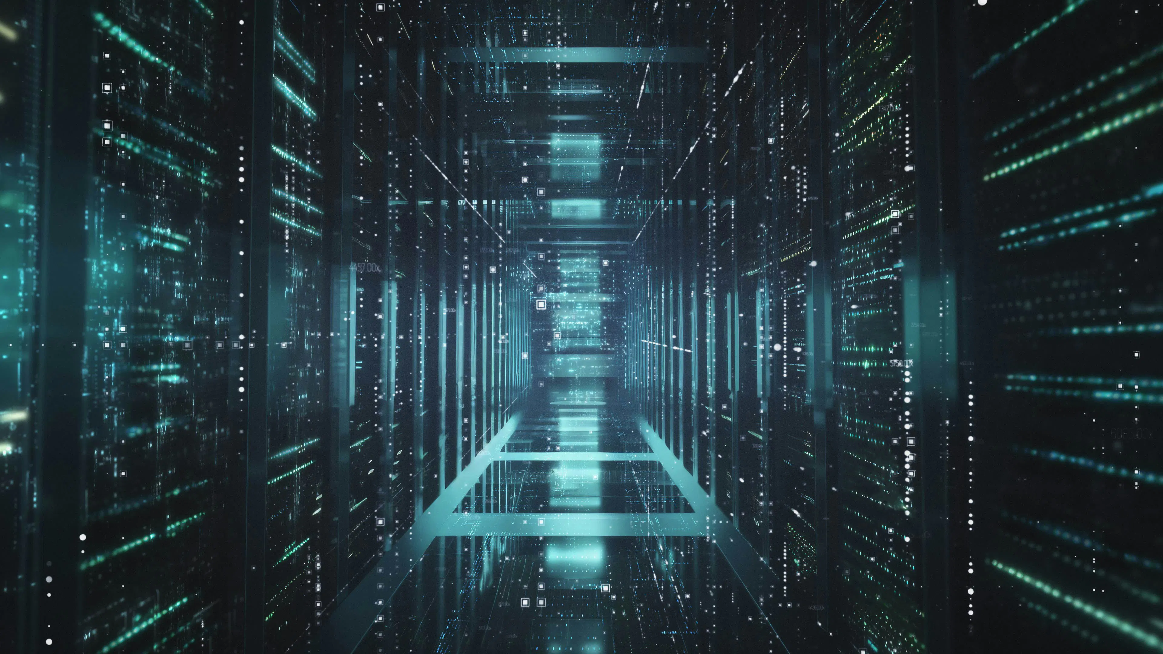 Matrix style landscape