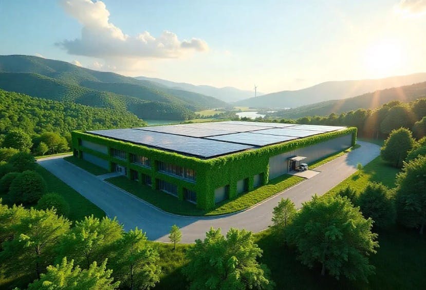 Intralogística verde, cómo la automatización reduce la huella de carbono en almacenes