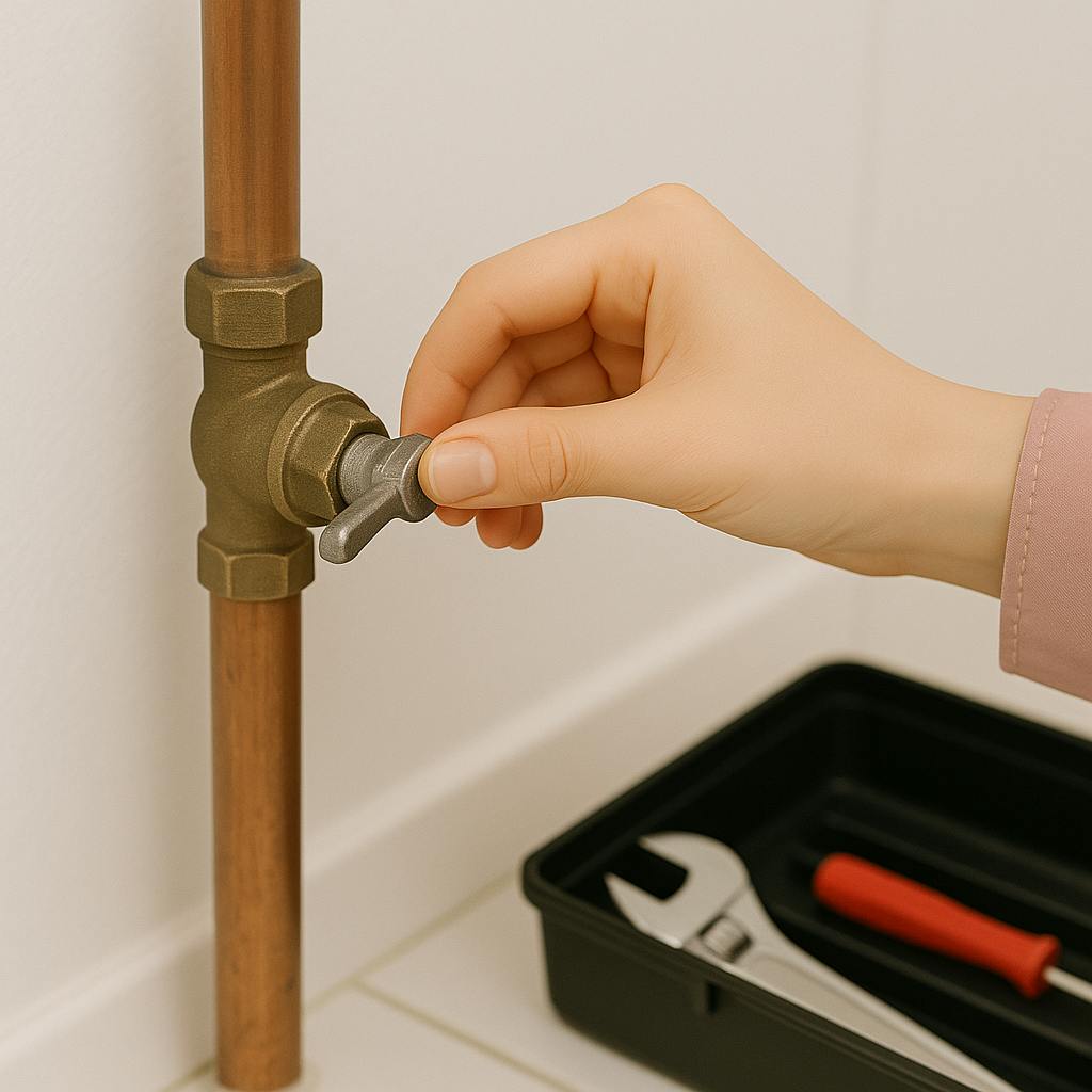 Water Isolation Point To Turn Off Water To Your Property in Edinburgh