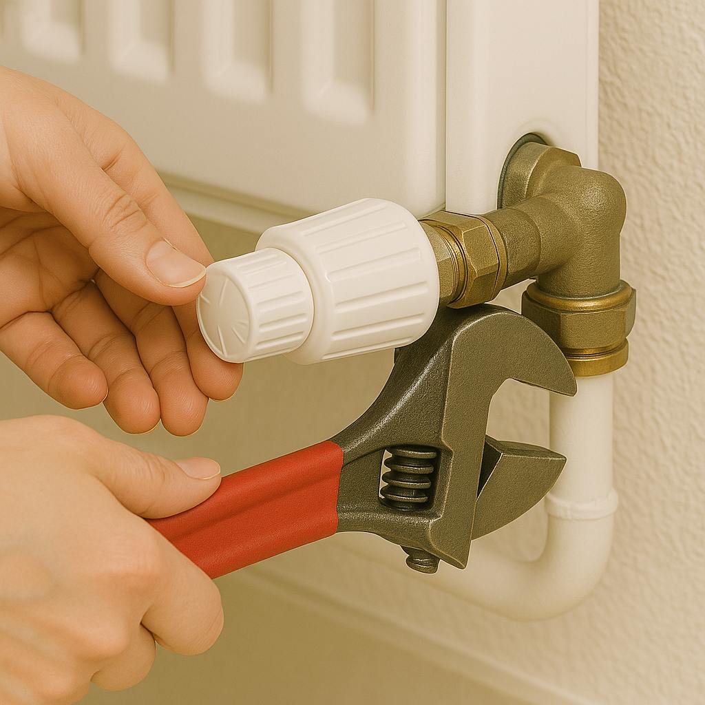 Fixing Small Jobs on a Radiator, Leaks, Drips, Noisy Pipes