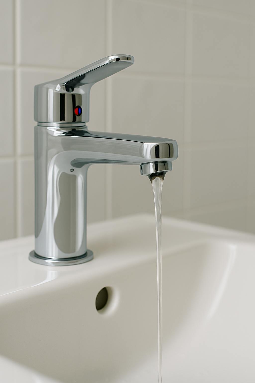 Low Water Pressure Showing on Tap