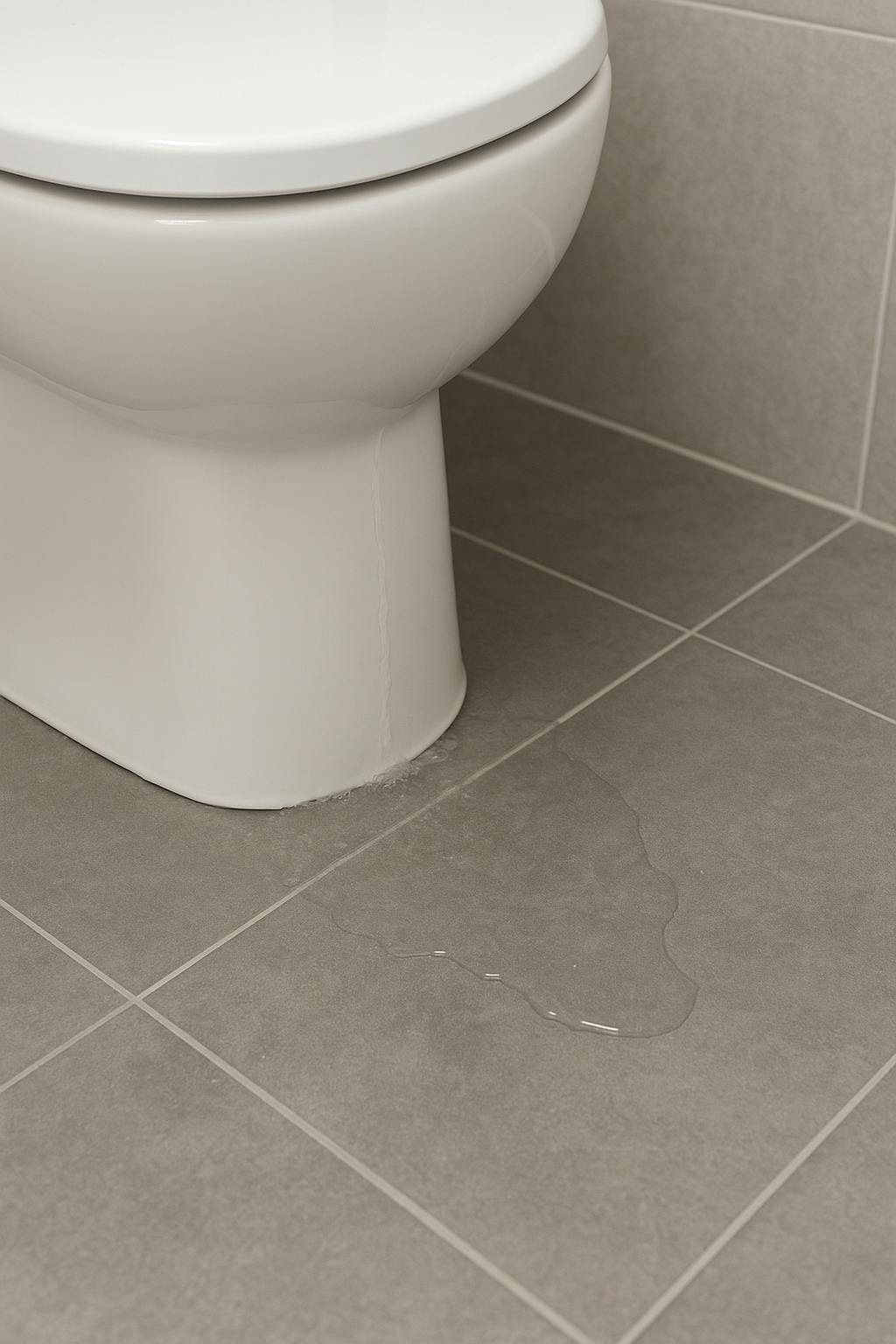 Leak on newly installed toilet