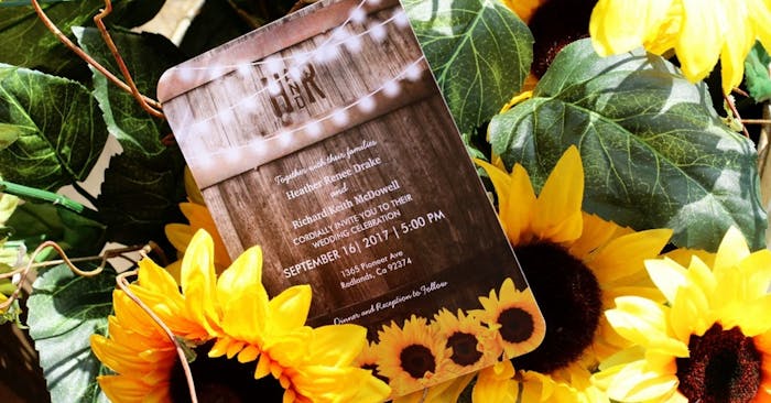 Rustic Wedding Invitation, Photo by Allison Hays Photography