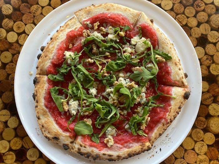 Pizza with Arugula