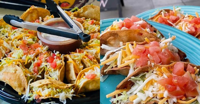 Catering taco platter, and Oscar's taco plate