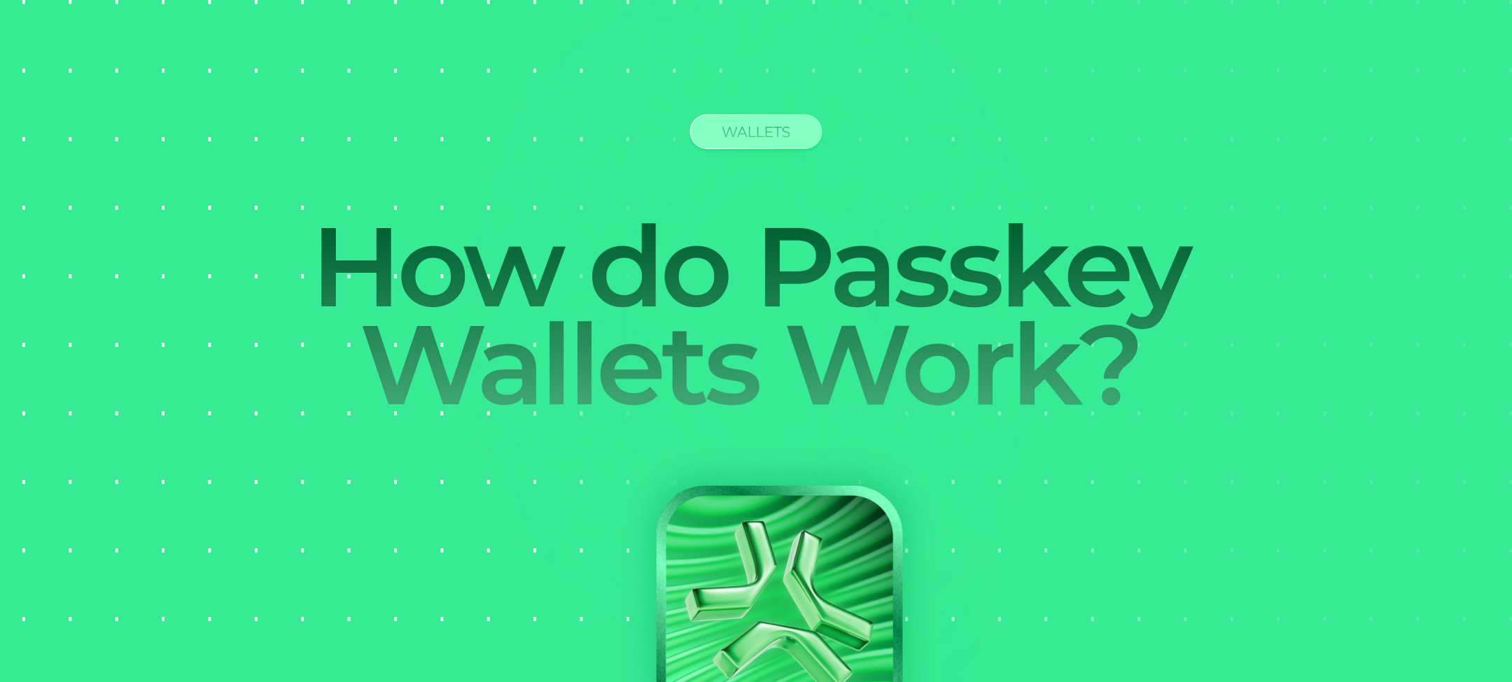 How do passkey wallets work - Abstract blog