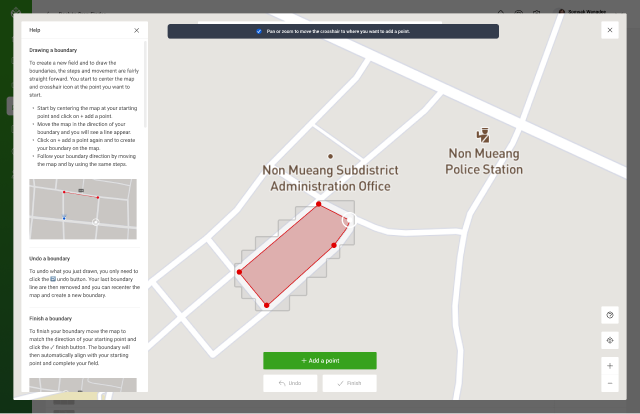 A portfolio to manage crop map drawings in agricultural operations