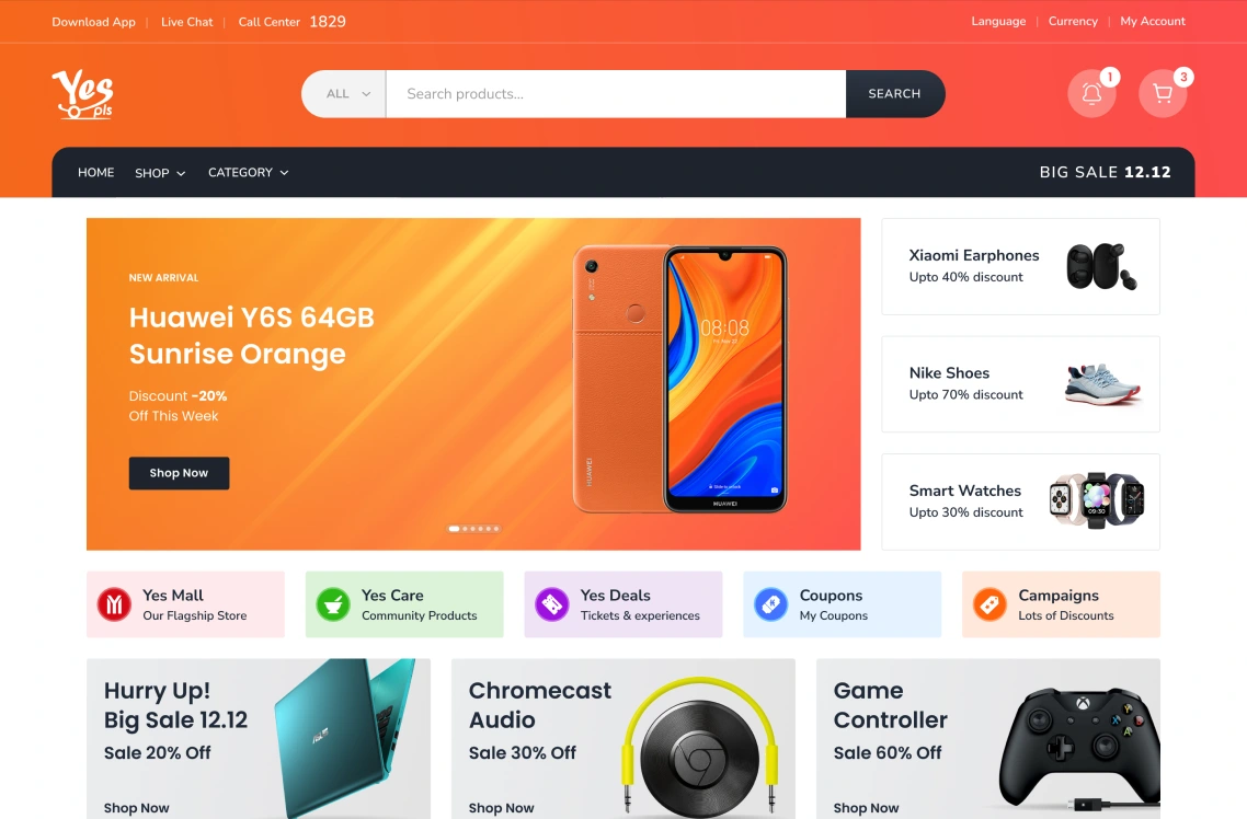 Crafting a complete e-commerce marketplace