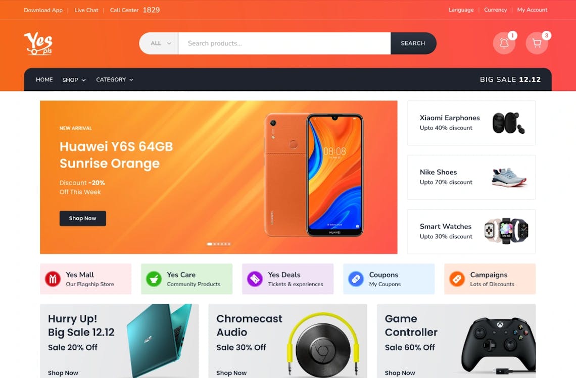 Crafting a complete e-commerce marketplace
