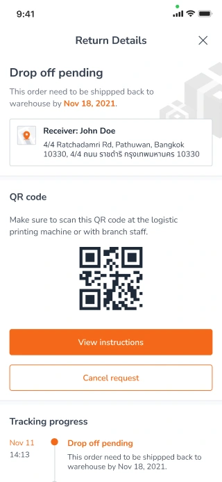 Designing bank transfer how to upload shopping cart for a mobile e-commerce app