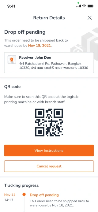 Designing bank transfer how to upload shopping cart for a mobile e-commerce app
