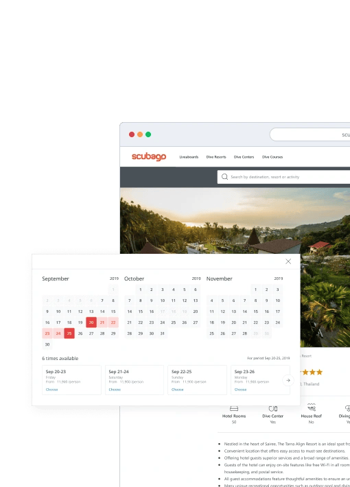 abstractic work scubago online travel agency of diving activities