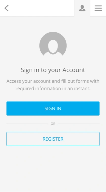 Low-fidelity wireframe prototypes of the user journey to validate user interactions