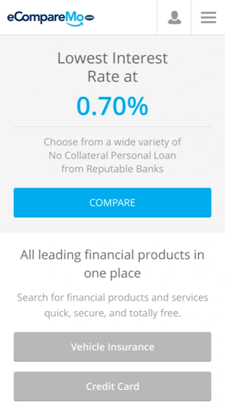 Low-fidelity wireframe prototypes of the user journey to validate user interactions