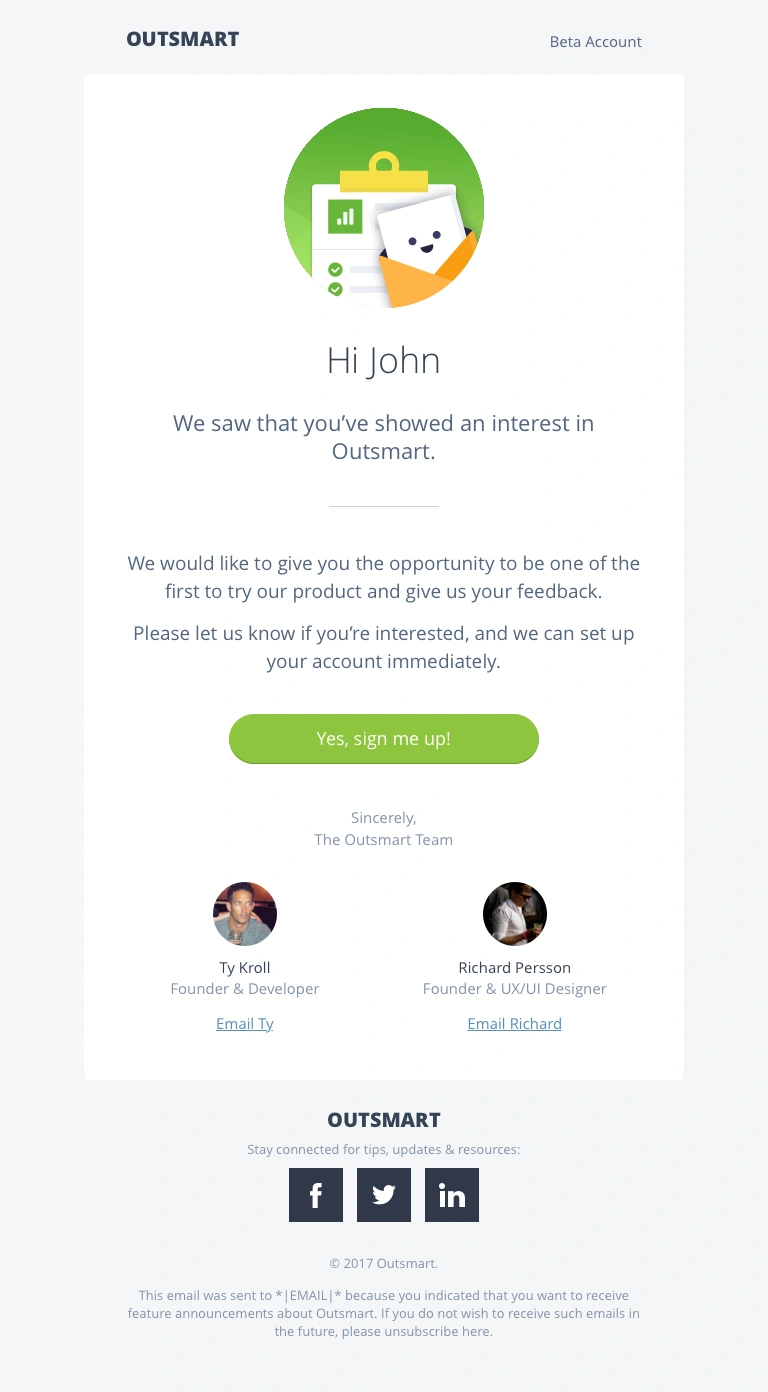 To provide enjoyable email communication