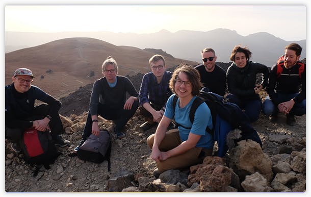 Abzu gathering in Tenerife, January 2020