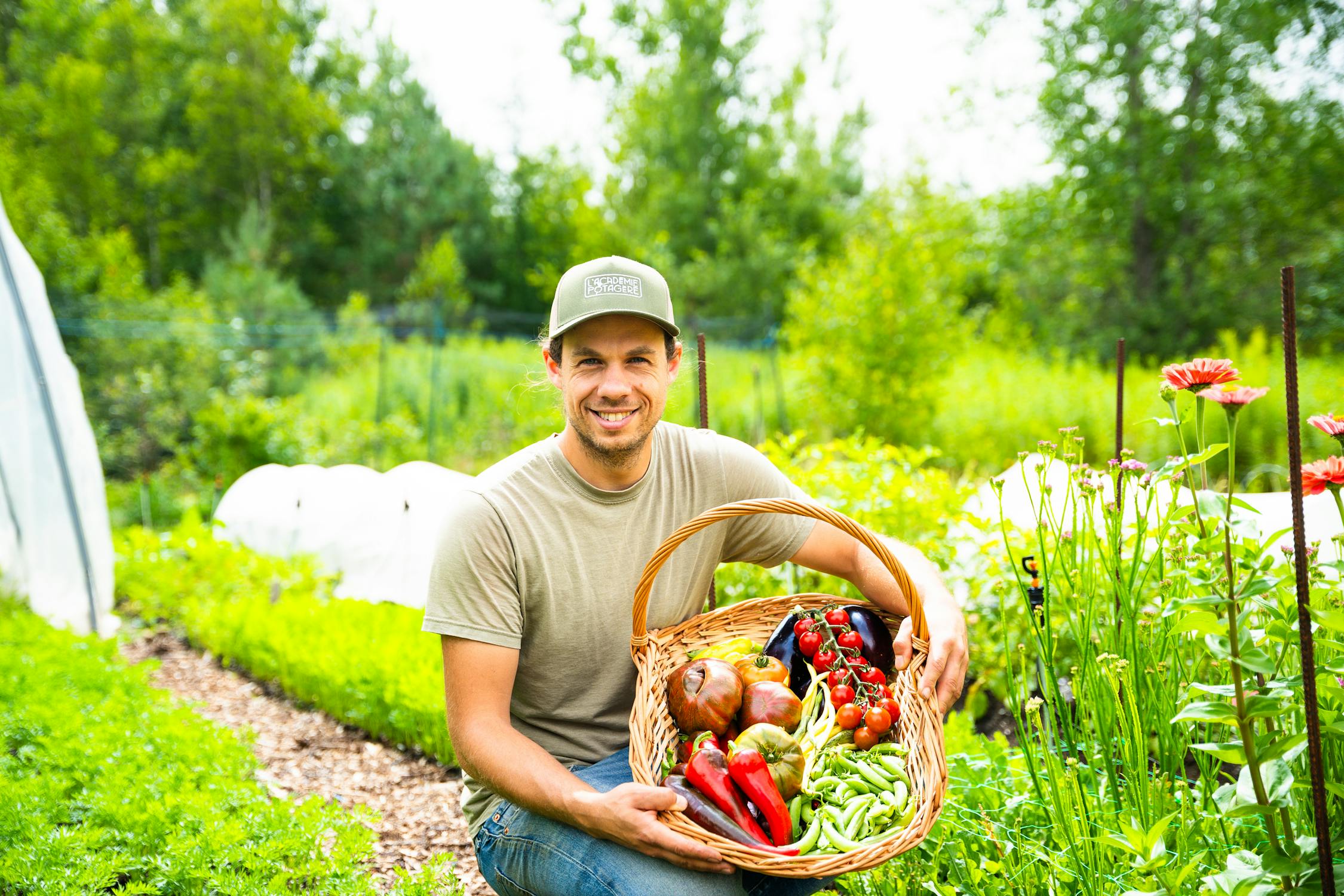 panier légume jardinage potager