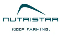 Nutristar logo in blue that says 'Keep Farming'