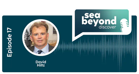 Cover image for Sea Beyond Discover episode 17, with a headshot of David Hiltz.