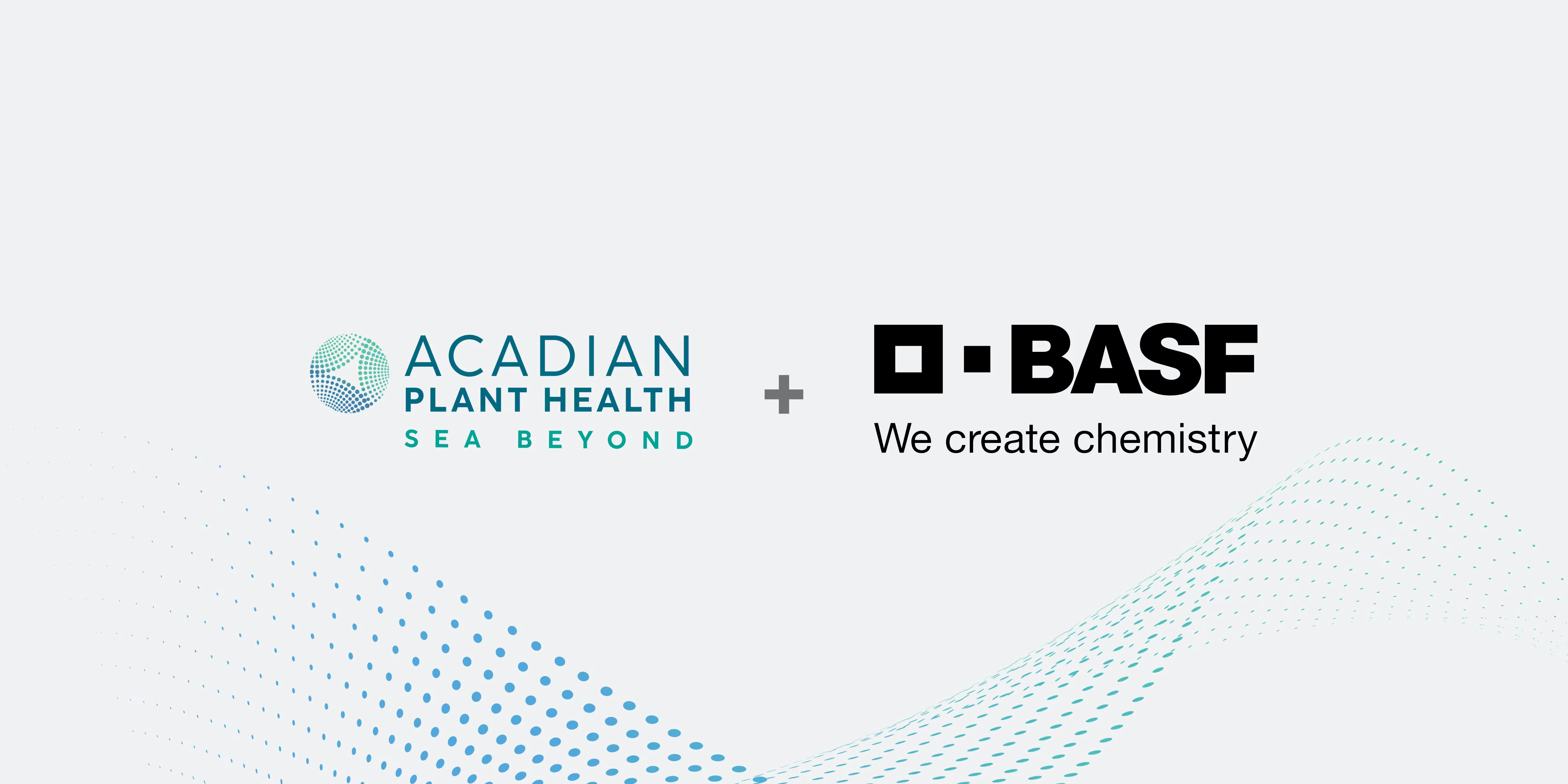 Acadian Plant Health Sea Beyond + BASF logo