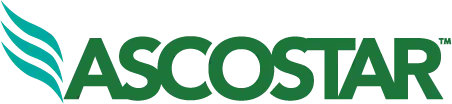 Ascostar logo in blocky green text.