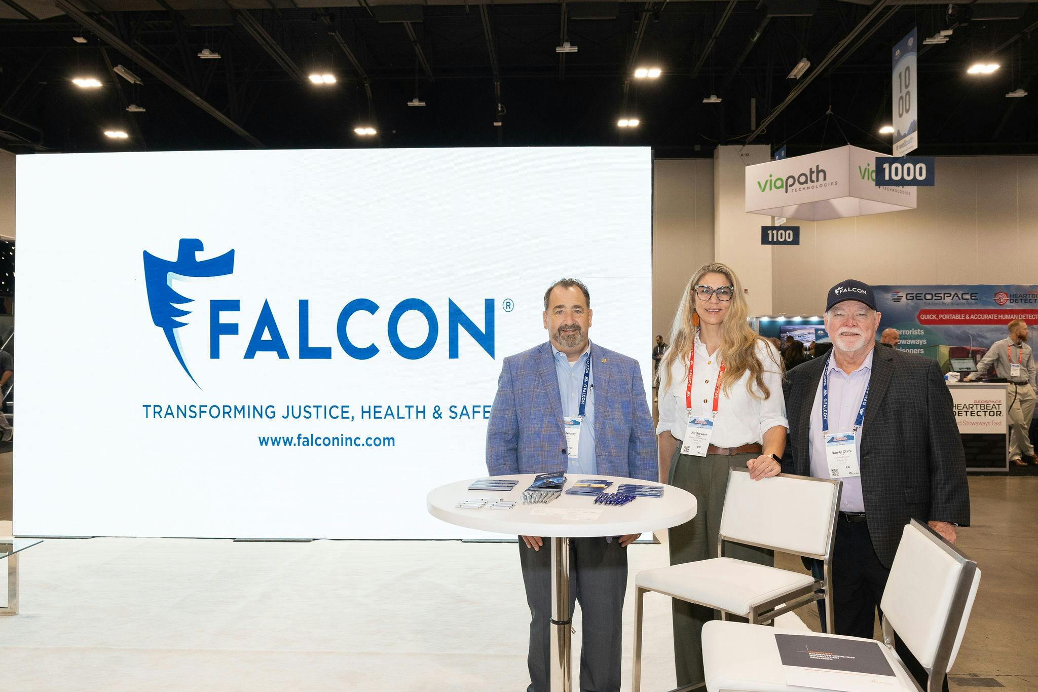 Falcon Sponsored in our Exhibit Hall in Conference