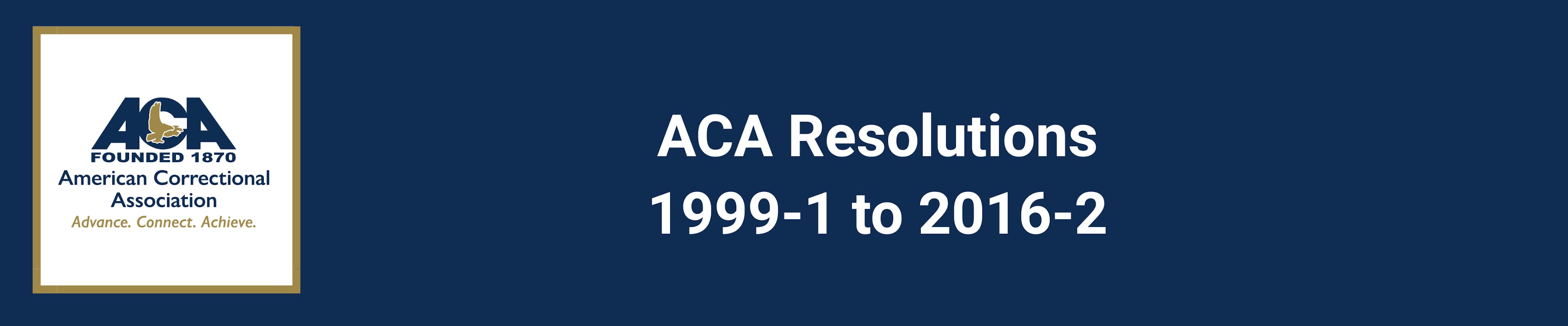 Aca Org ACA - Organizational Documents