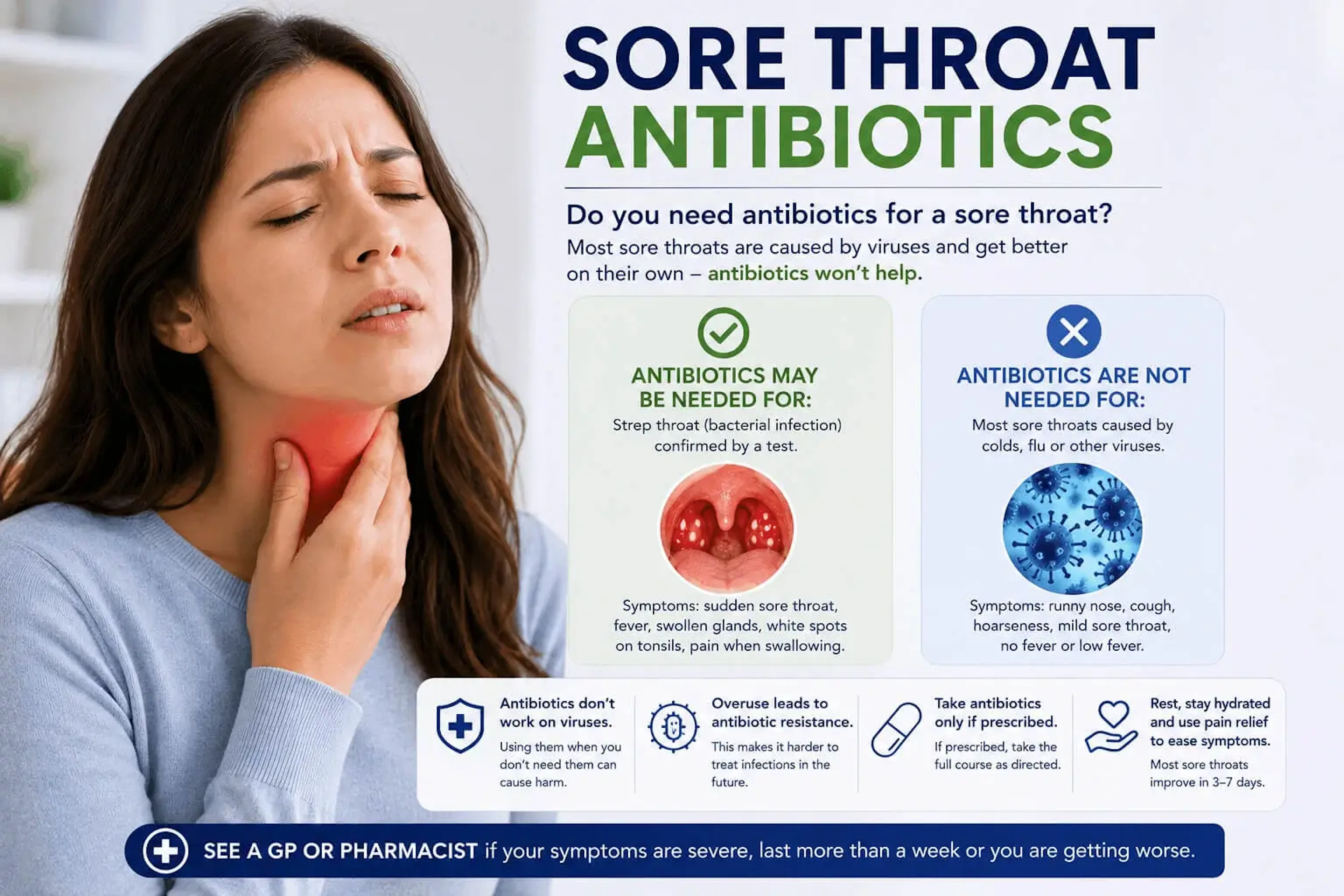 Sore Throat Antibiotics
